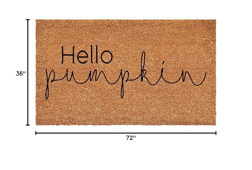 Calloway Mills Hello Pumpkin Doormat, 36' X 72'