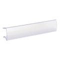 Smartsign Shelf Clip Label Holder | 1.125' X 6' Clear Plastic, For 1' Thick Shelves, Pack Of 10, Made In Usa
