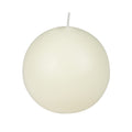 4 Inch Pale Ivory Ball Candles