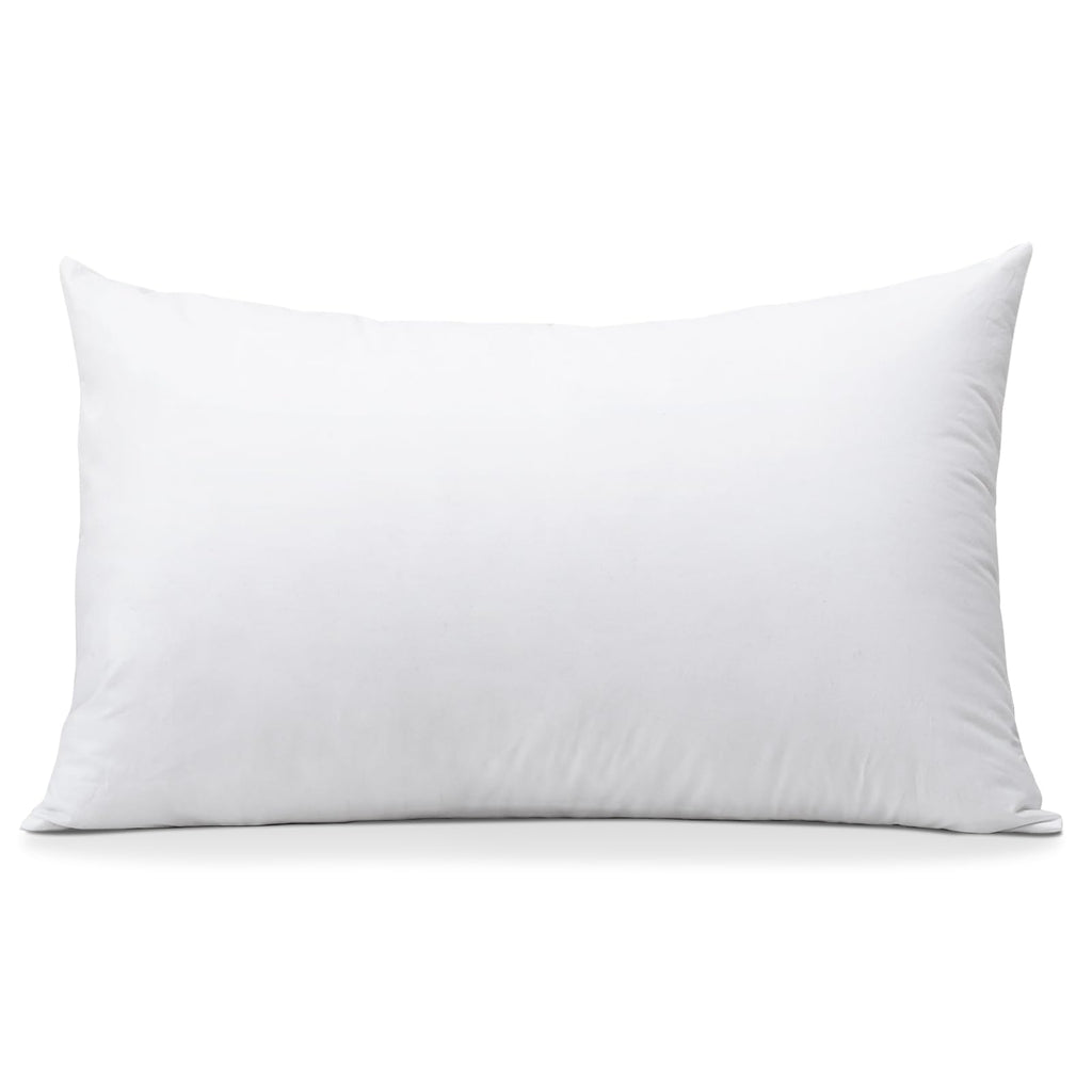 Otostar Throw Pillow Insert, 12 X 20 Cushion Inner Soft Fluffy Plump Stuffer Cushion Pad White Decorative Pillow Insert