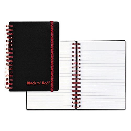 Twin Wire Poly Cover Notebook, Legal Ruled, 5 7/8 X 4 1/8, White, 70 Sheets