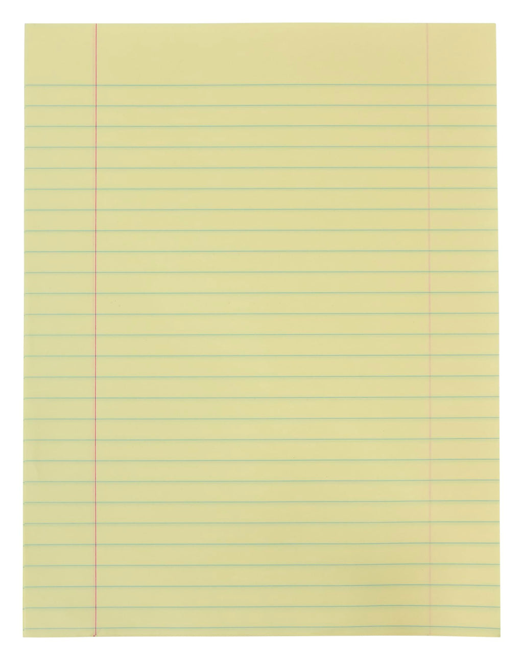 School Smart Composition Paper, 8-1/2 X 11 Inches, Yellow, 500 Sheets