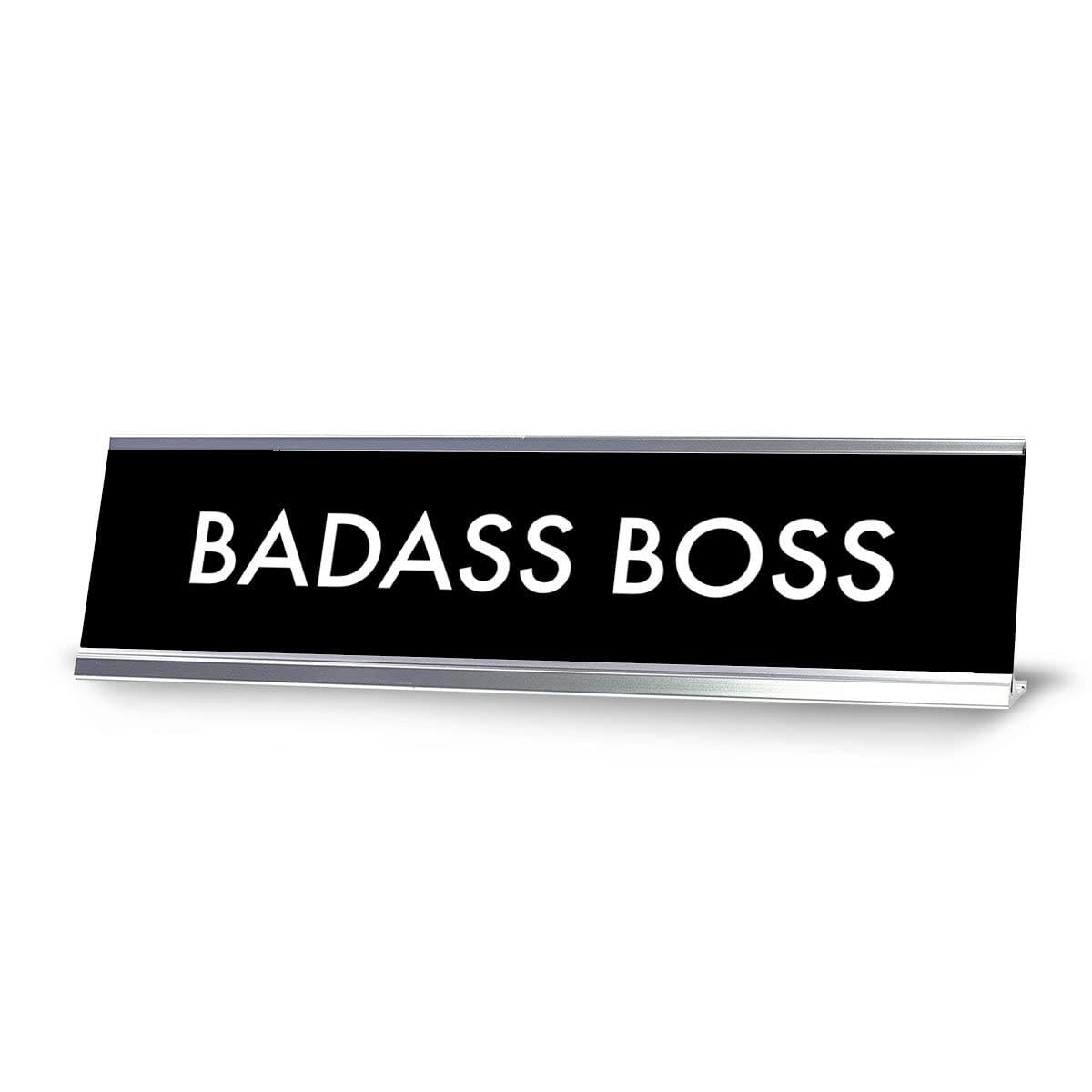 Signs Bylita Badass Boss Novelty Desk Sign