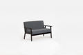 Lilola Home Bahamas 45 W Dark Gray Loveseat