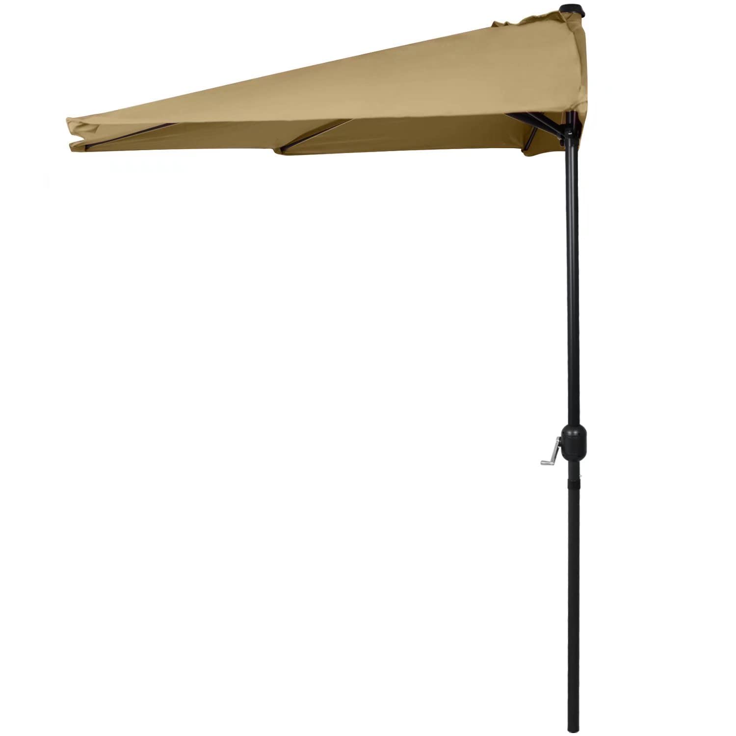 Abccanopy Patio Half Umbrellas 11Ft (Khaki)