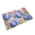 Di10s Bathroom Stone Mat | 3D Eye Soft Floral Diatom Mud Drain Pad | Quick Dry Splash Guard Drying Pad with Strong Absorption f