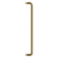 Ranbo Glass Shower Door Towel Bar 20 Inch Stainless Steel Sliding Shower Door Handle Replacement with Satin Gold Finish for Comm