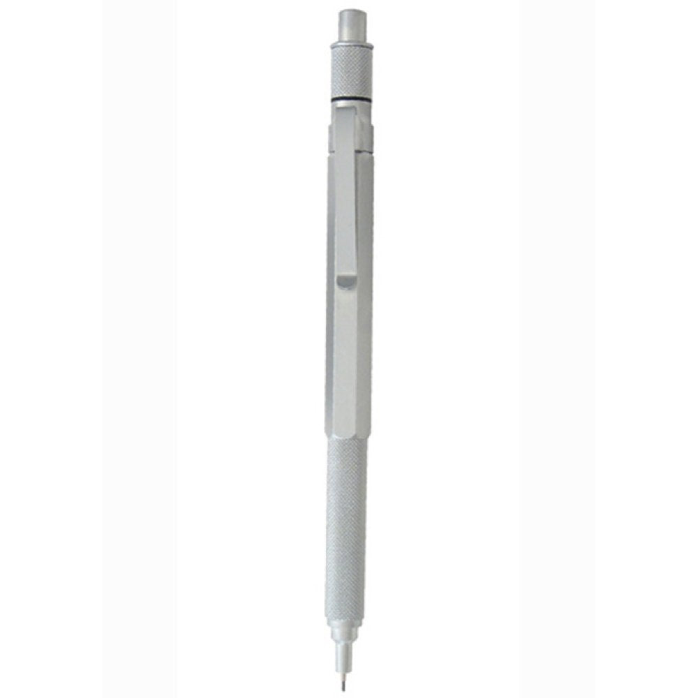 The Retro51 Hex-O-Matic Silver Mechanical Pencil