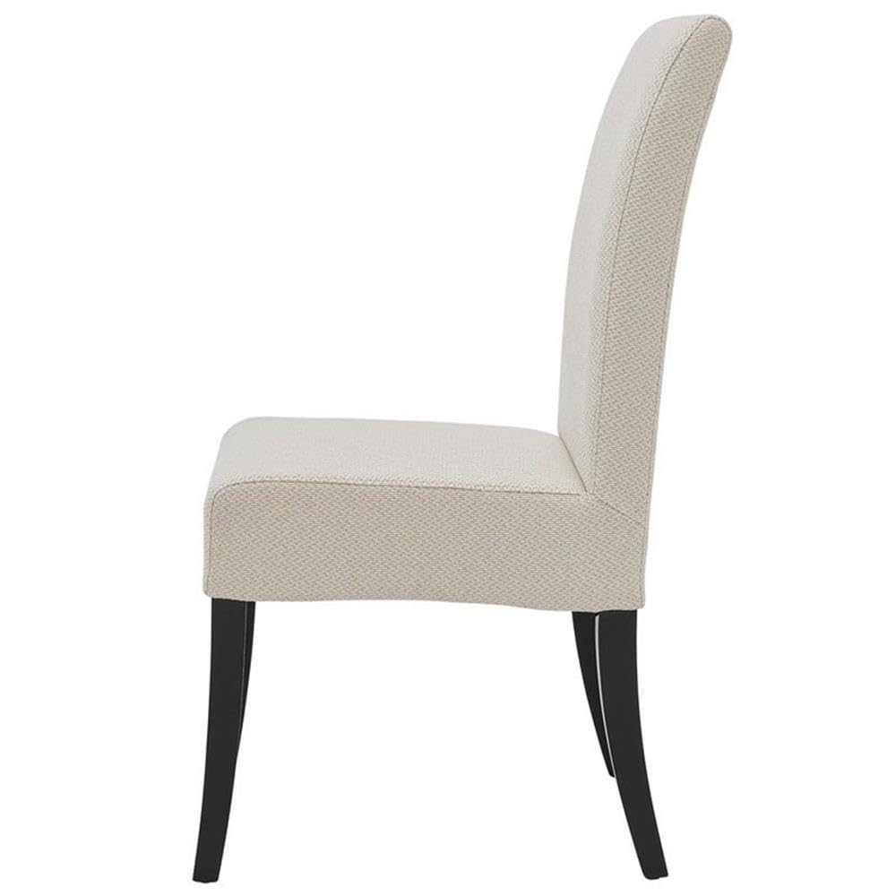 Npd Furniture And More Valencia Fabric, (Set Of 2) Dining Chair, Beige