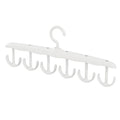 Tetraphrase Tank Top Hanger, 12Hook Space Saving Hanger, Capacity Rotatable Wood Space Saving Hanger Closet Organizers And Stor