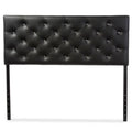 Baxton Studio Viviana Headboard, Queen, Black