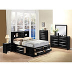 Acme Ireland King Bed with Storage in Black