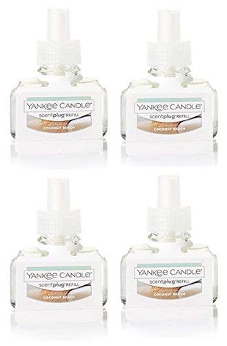 Yankee Candle Coconut Beach ScentPlug Refill 4-Pack