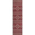 Sedona Sn14 Red Transitional Rug Runner 2' 3" X 10'