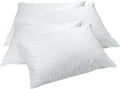 Elaine Karen 4-Pack Vinyl Pillow Protectors - Queen Size Zippered Pillow Covers - 100% Waterproof, Bedbug Proof - Washable And R