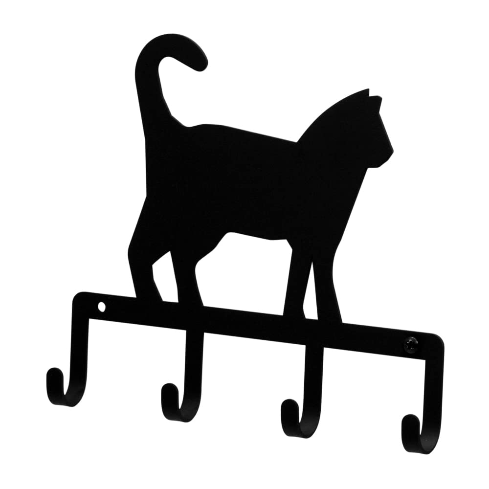 Village Wrought Iron Pet Cat Key Holder Key Hooks