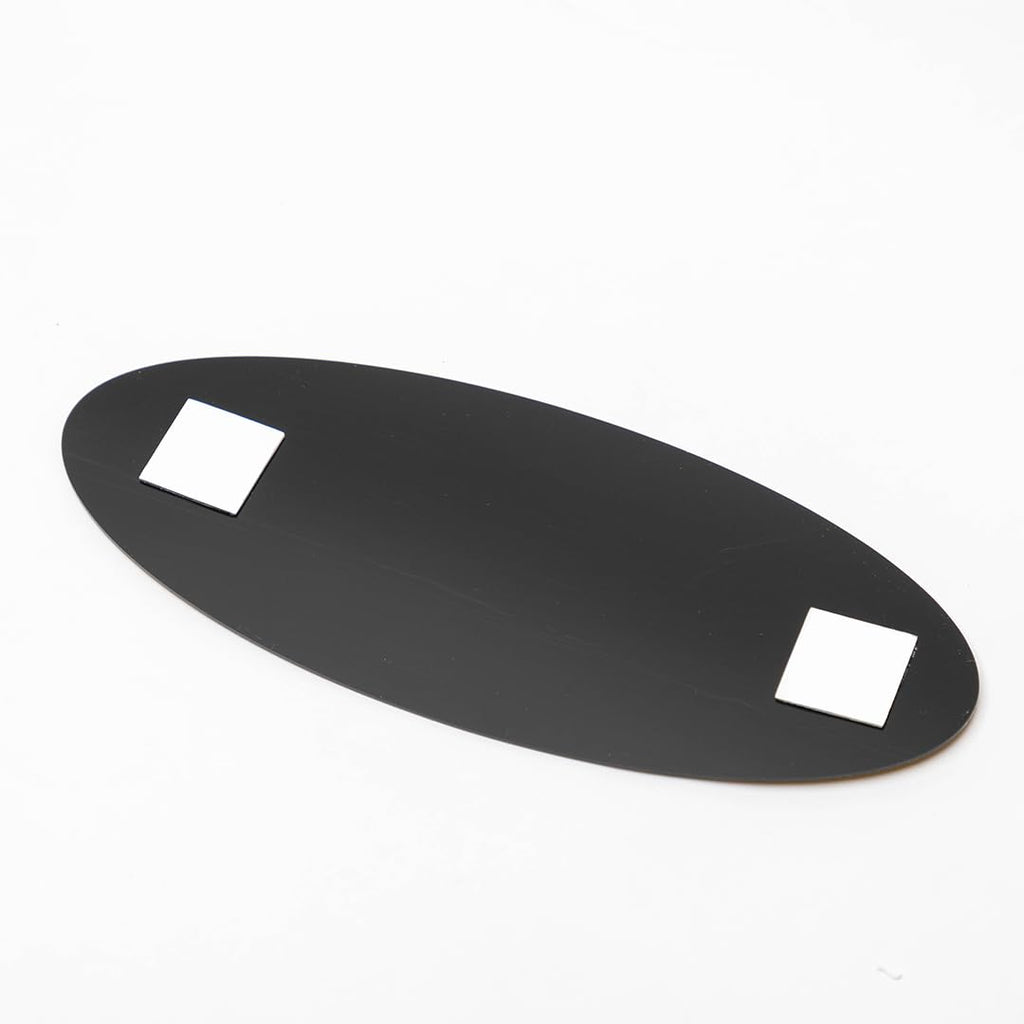 All Quality Oval Kindly Remove Your Shoes Thank You Sign - Blue Medium 1 Pack