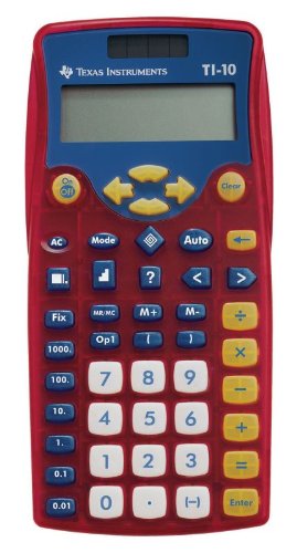 Texas Instruments Ti-10 Elementary Calculator