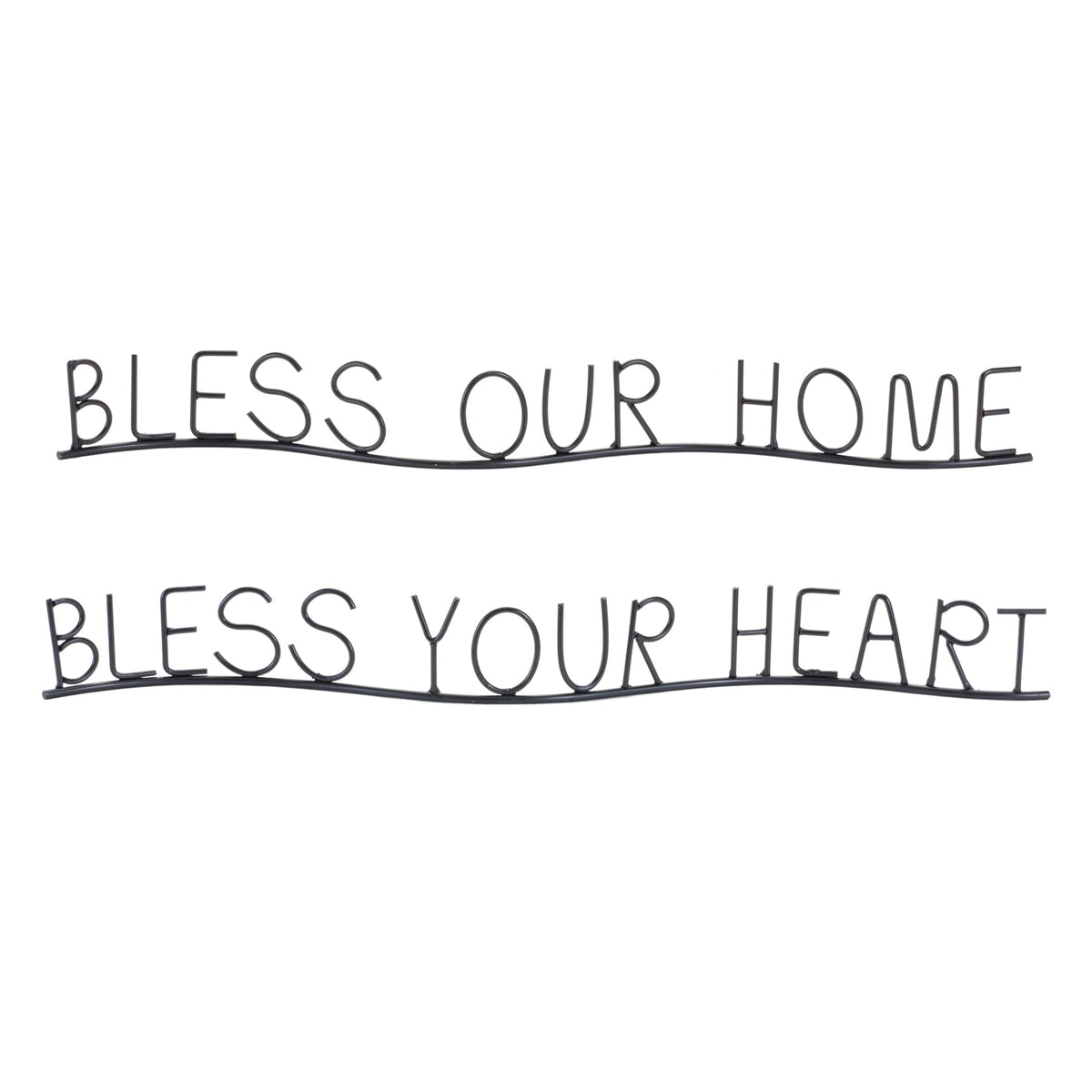 Bless Home And Heart Decor (Set Of 4)