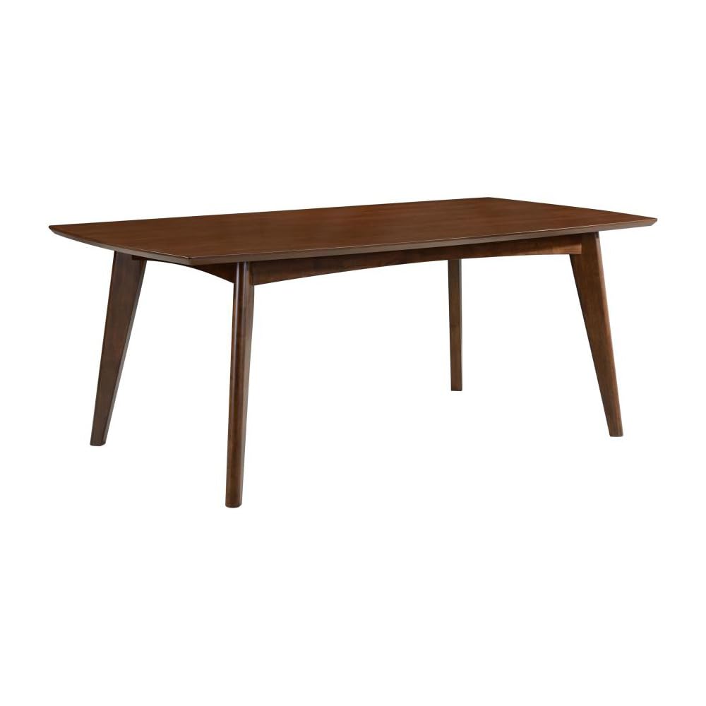 Coaster Malone Rectangular Dining Table, Dark Walnut