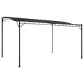 vidaXL Gazebo 13.1x9.8, Sun Protector Canopy with Curved Roof, Water Resistant, UV Resistant, Durable Steel and Fabric Constru
