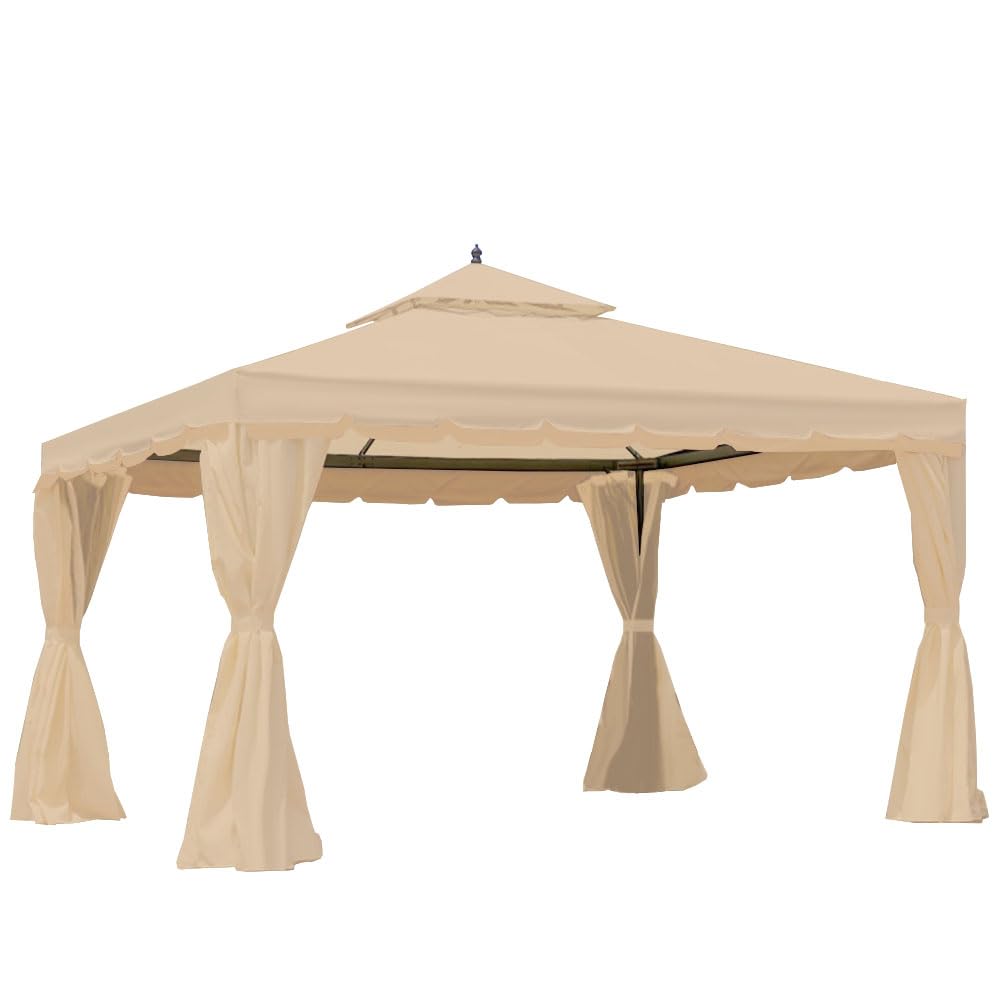 Garden Winds Replacement Canopy Top Cover Compatible with The Erommy 10 x 12 Gazebo  RipLock 350