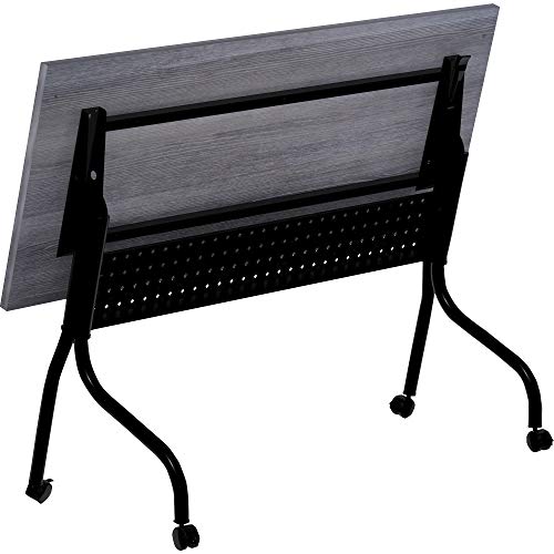 Lorell, LLR59487, Charcoal Flip Top Training Table, 1 Each