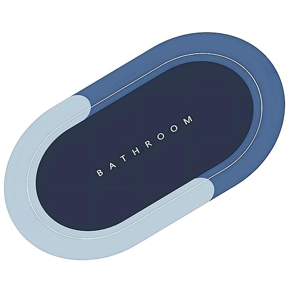 SELLKNOW Non Slip, Quick Dry Bath Mat for Door/Room/Bathroom/Kitchen/Lobby (Size: 40 x 60 CM, Qty: 1 Piece,