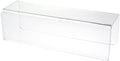 Source One Deluxe Clear Acrylic Cubicle Name Plate (2 Inch Hook, Name Plate Double Sided)