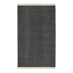 Kosas Home Miller Area Rug, Bedroom, Kitchen Living Room, 8' X 10', Charcoal Gray