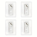 Morivahomes Multipurpose SelfAdhesive Sticker Aluminium Bathroom Wall Mounted Storage Organizer Shelf Magic Sticker Holder/Rack
