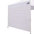 Eurmax USA Instant Canopy SunWall 10FT Pop Up Canopy Wall Sidewall with Horizontal Strap ONLY,1 Pack Sidewall(White)
