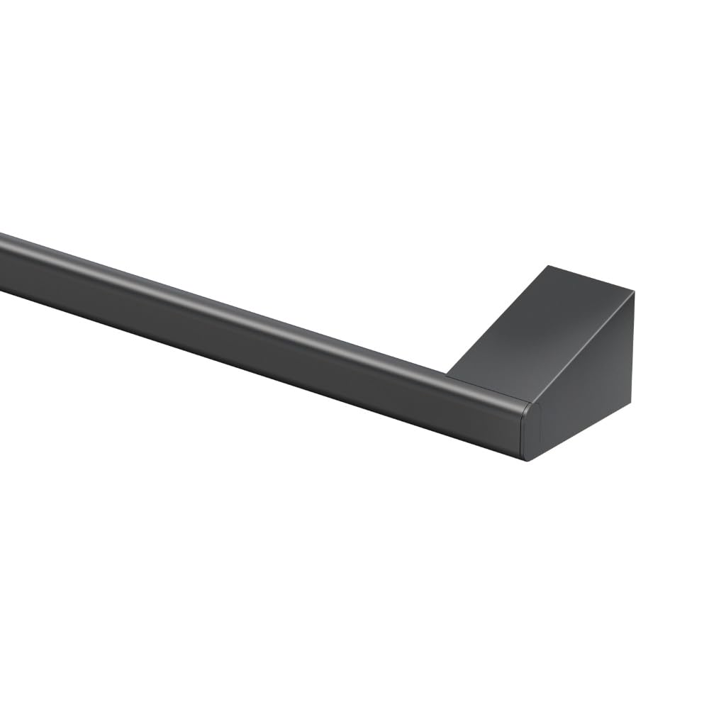 Gatco 5651MX A-Line Towel Bar, 18 Inch, Matte Black