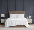 Linen Closet Luxury Cotton 600 Thread Count Performance Cotton 4-Piece Sheet Set, Full, Gray