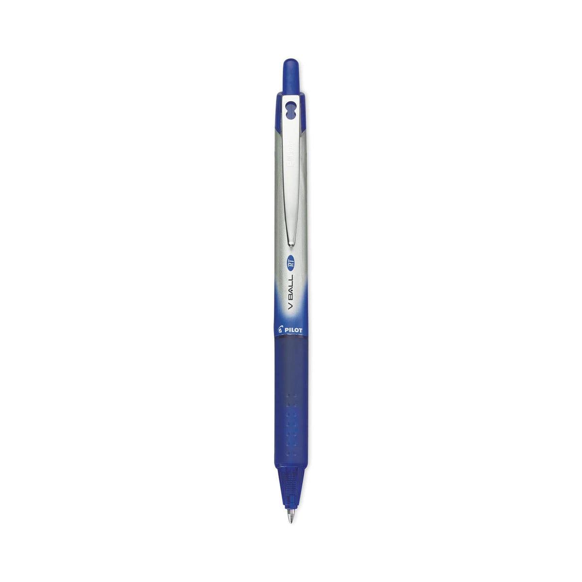 Vball Rt Liquid Ink Retractable Roller Ball Pen, Blue Ink, .7Mm, Dozen