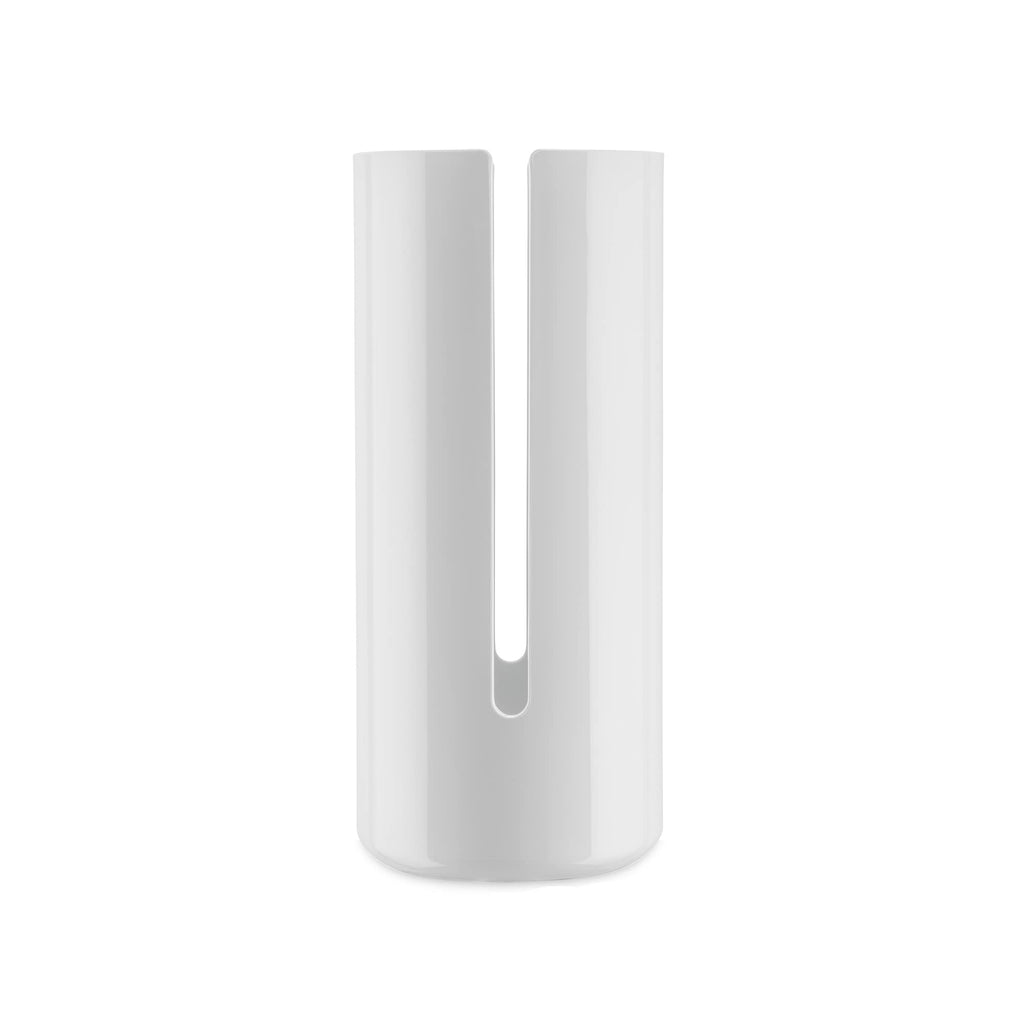 Alessi ''Birillo'' Toilet Paper Roll Container, White - Pl18 W