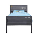 Acme Cargo Full Panel Kids Bed in Gunmetal
