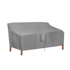 Outdoorlines Outdoor Waterproof Patio 3-Seater Couch Cover - Uv Resistant Patio Sofa Furniture Covers Weatherproof Heavy Duty Glider Covers For Outdoor Furniture, 88Wx32.5Dx33H Inches, Gray