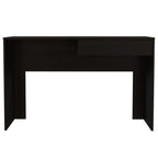 Acanto 1 Drawer Writing Computer Desk, Black