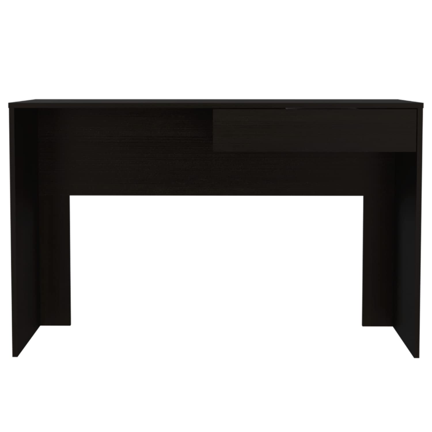 Acanto 1 Drawer Writing Computer Desk, Black