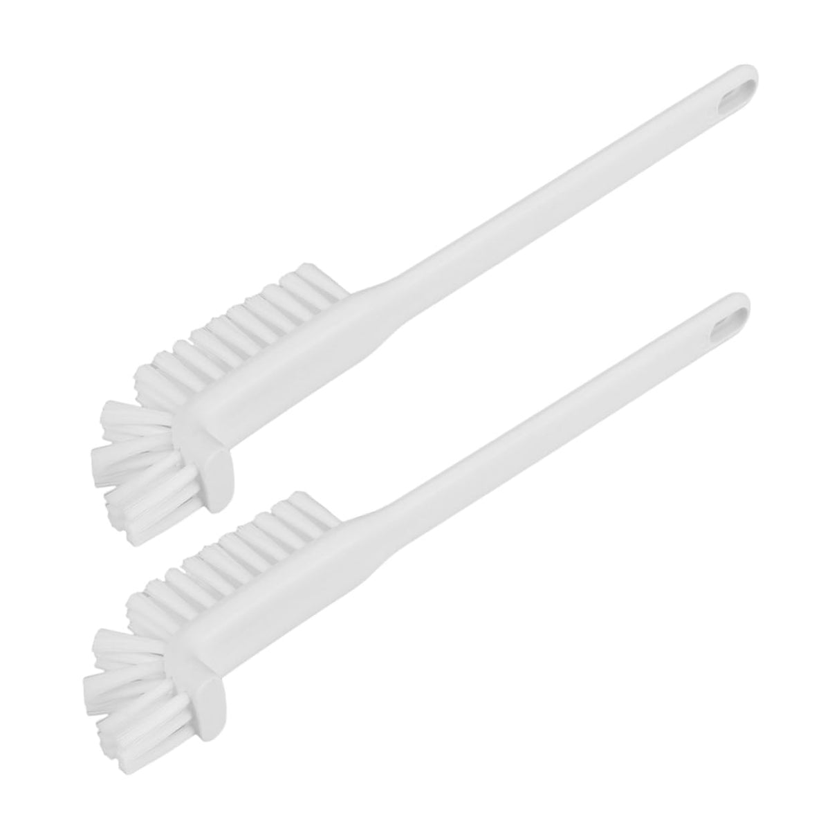 Cabilock 2pcs Long Handle Cleaning Brush for Juicer Soymilk Machine Blender and Coffee Pot Bent Head Soft Appliance Cleaner for 