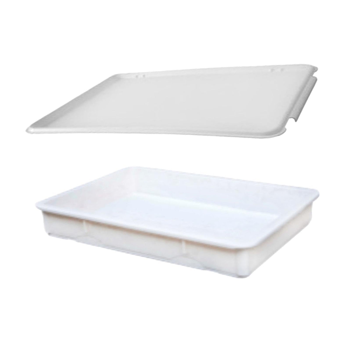MERISHOPP Dough Proofing Box Stackable Pizza Dough Tray for Kitchen Outdoor Restaurant 65.5x45.5x8cm| Home| Kitchen