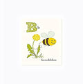 Sea Urchin Studio - B is for Bumblebee - ABC Alphabet Wall Art for Kids