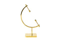 Easels by Amron Mineral, Ornament, Gem, Shell, Coin, Display Stand - Caliper Type Stand (Brass) AU7
