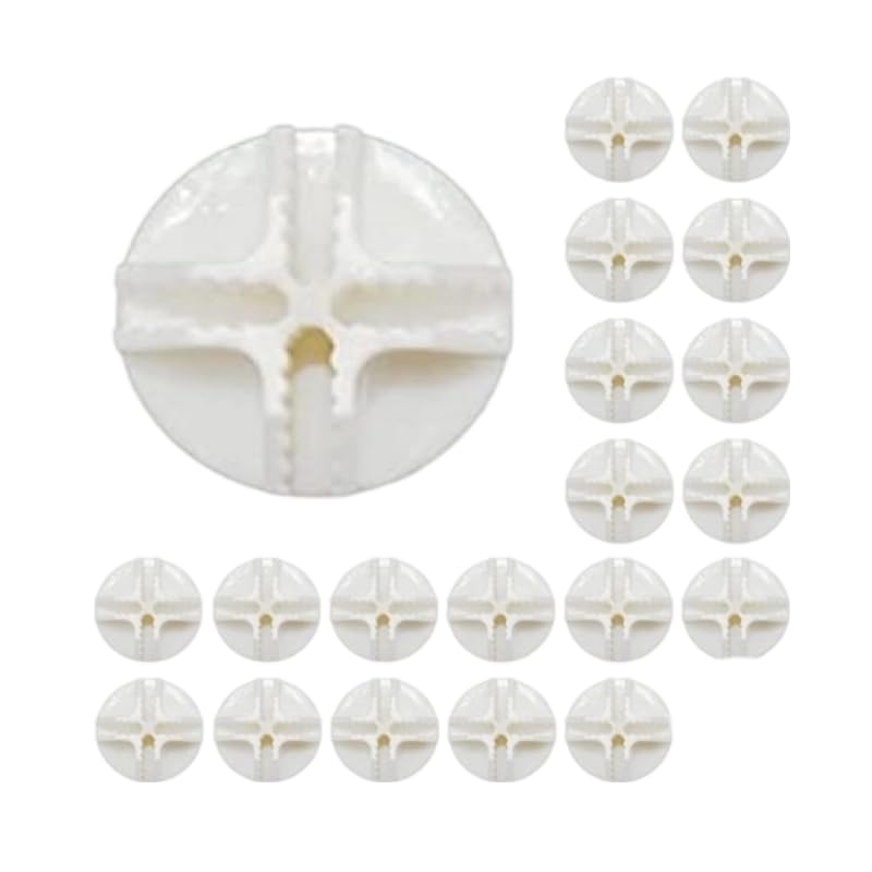 20 Pcs White Plastic Wire Cube Connectors Wire Grid Cube Connectors for Modular Closet Storage Organizer and Wire Grid Cube Stor
