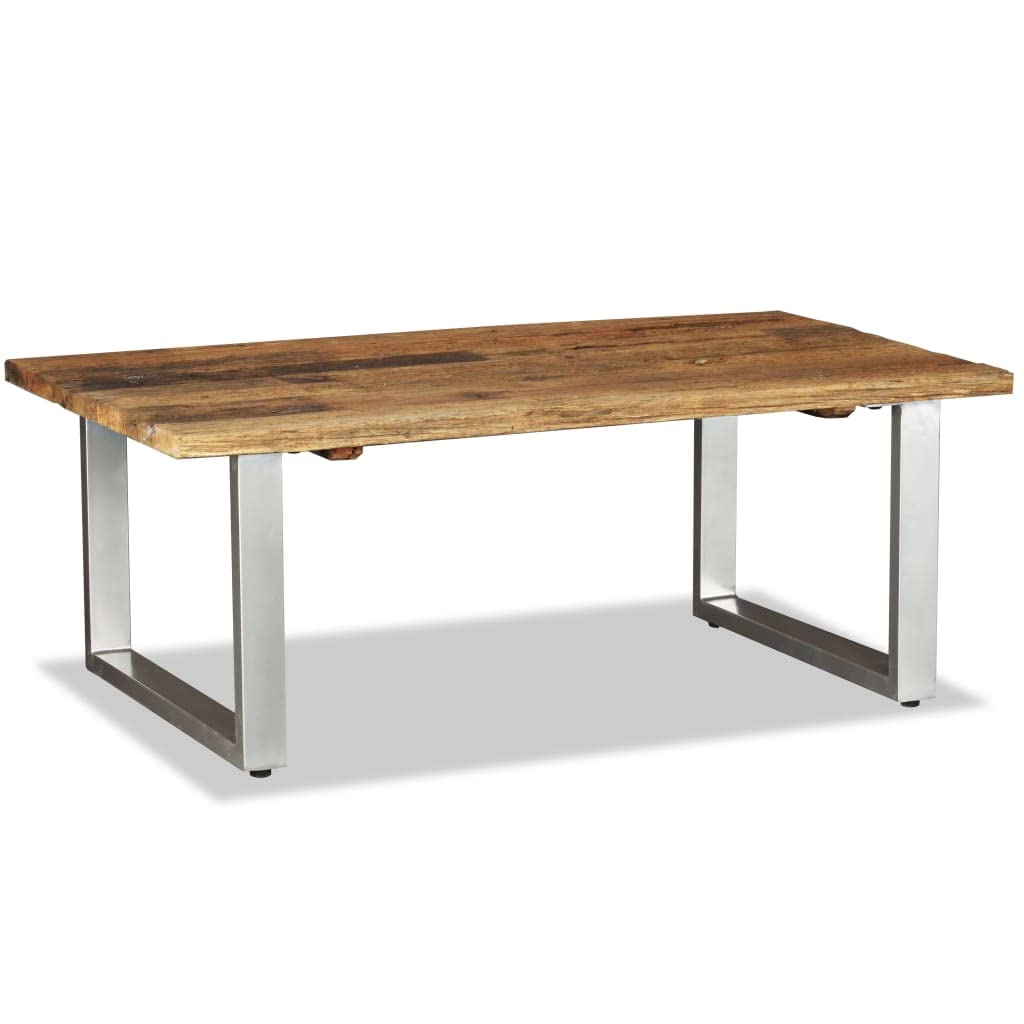 vidaXL Coffee Table Solid Reclaimed Wood 39.4"x23.6"x15"