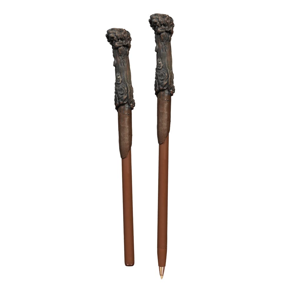 The Noble Collection Harry Potter Wand Pen And Bookmark