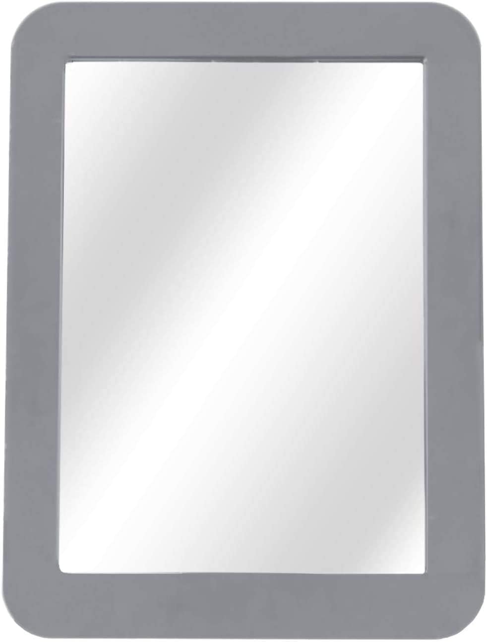 Boxgear Magnetic Locker Mirror - 5' x 7'- for School Locker, Bathroom, Household Refrigerator, Locker Accessory, Workshop Tool