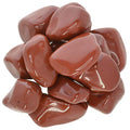 Hypnotic Gems Materials: 1 lb Red Jasper Tumbled Stones - Grade 1 - Large - 1.25 to 1.75 Avg. - Bulk Natural Rocks Polished Gems