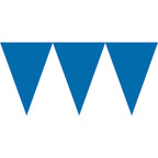 Paper Pennant Banner | Bright Royal Blue | Party Decor